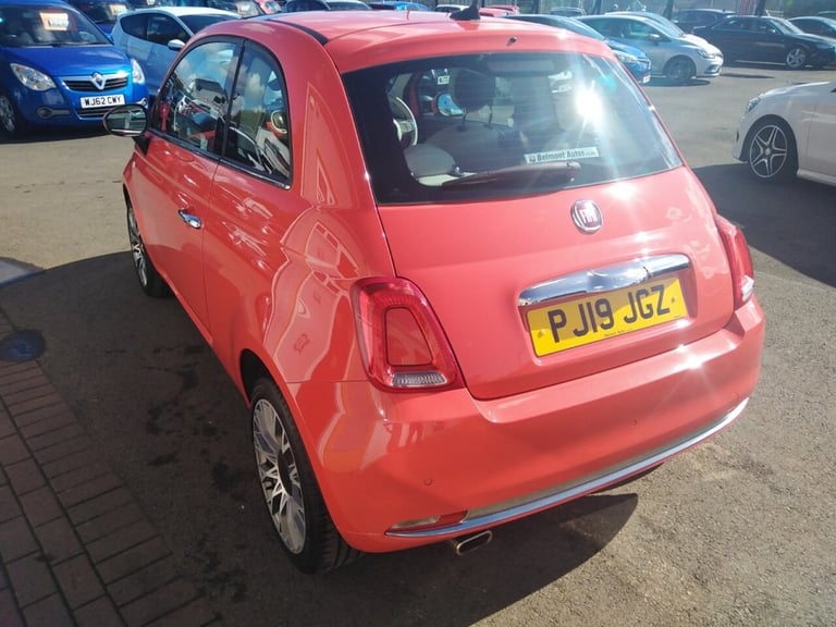 2019 Fiat 500 1.2 Lounge Hatchback 3dr Petrol Manual Euro 6 (s/s) (69 bhp) Hatchback Petrol Manual