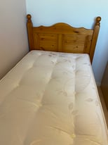 Myers’s Single Bed with Pine Headboard 