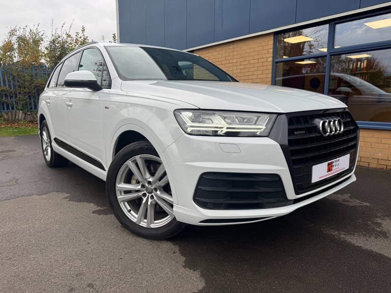 2017 Audi Q7 3.0 TDI Quattro S Line 5dr Tip Auto ESTATE Diesel Automatic