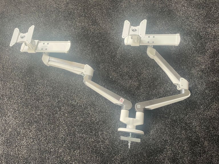 Ergo Office Standard Fully Adjustable Dual Monitor Arms