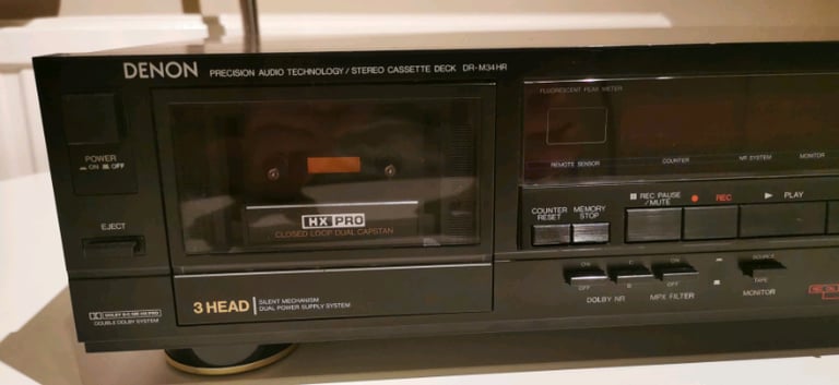 Denon DR-M34HR 3 head cassette deck 