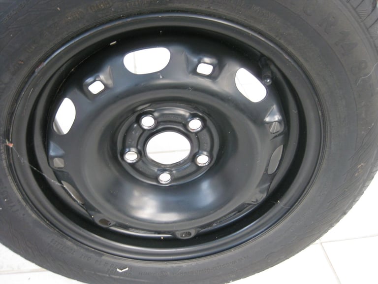 image for VW POLO (2017+) UNUSED SPARE WHEEL, TYRE, FITTING KIT & HOLD DOWN BOLT