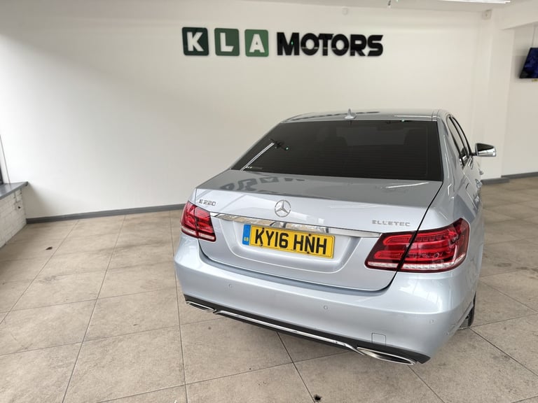 MERCEDES-BENZ E CLASS 2.1 E220 BlueTEC SE Silver Auto Diesel 2016