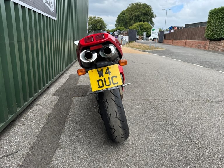 Ducati 748 BP Red 2000 Model 11000 miles Excellent History Belts Changed Termis