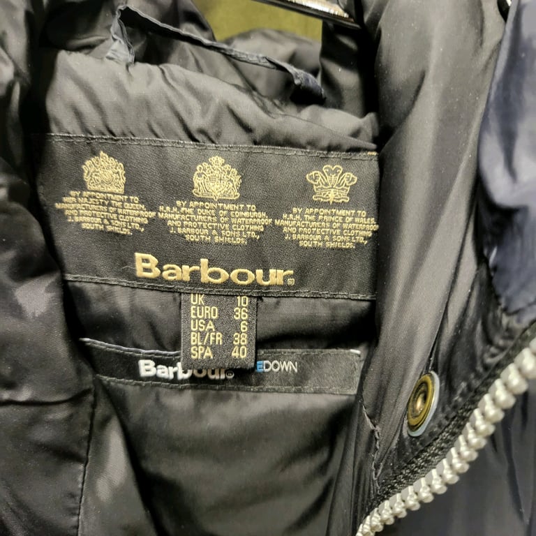 Ladies barbour coat size S