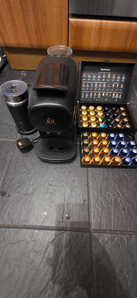 image for lor coffee pod machine and pods 