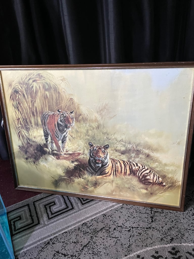 image for Tiger painting picture art