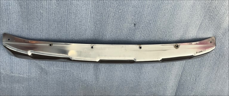 Genuine 3008 facelift 2016 chrom mufer molding lower front Bumper  