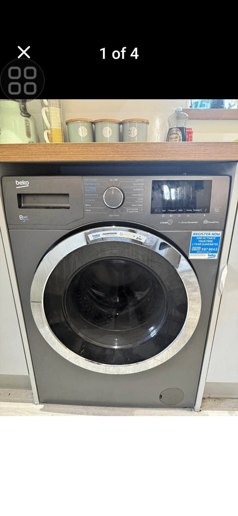image for Fully operational 8kg washing machine for sale 