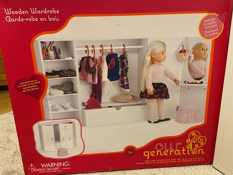 Our Generation Dolls Wardrobe 