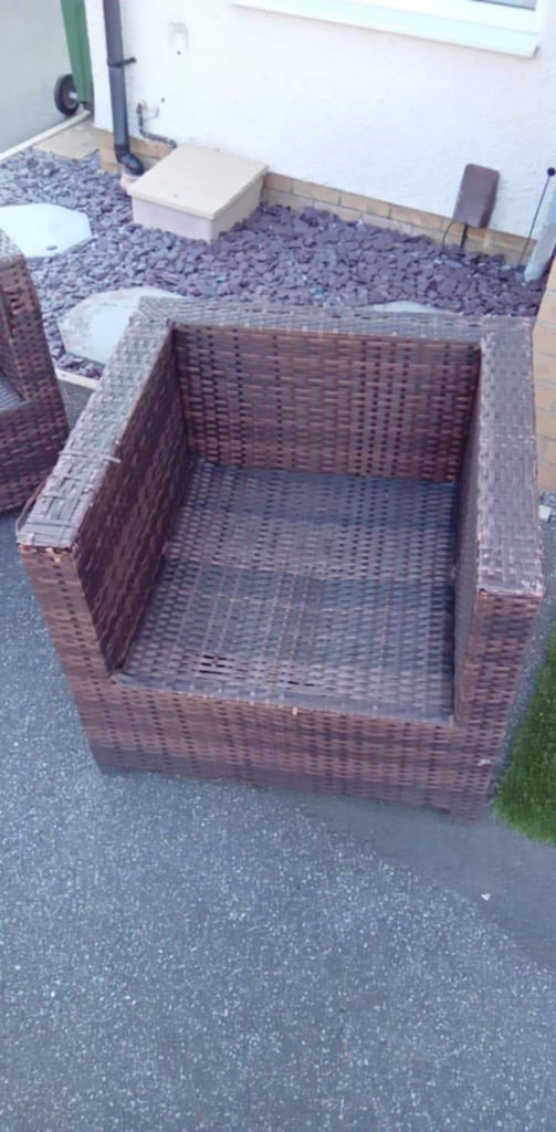 TWIN GARDEN CHAIRS - free local delivery just ask