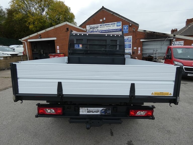 2017 17 FORD TRANSIT DOUBLE CAB TIPPER 81K 7 SEATER LOOK