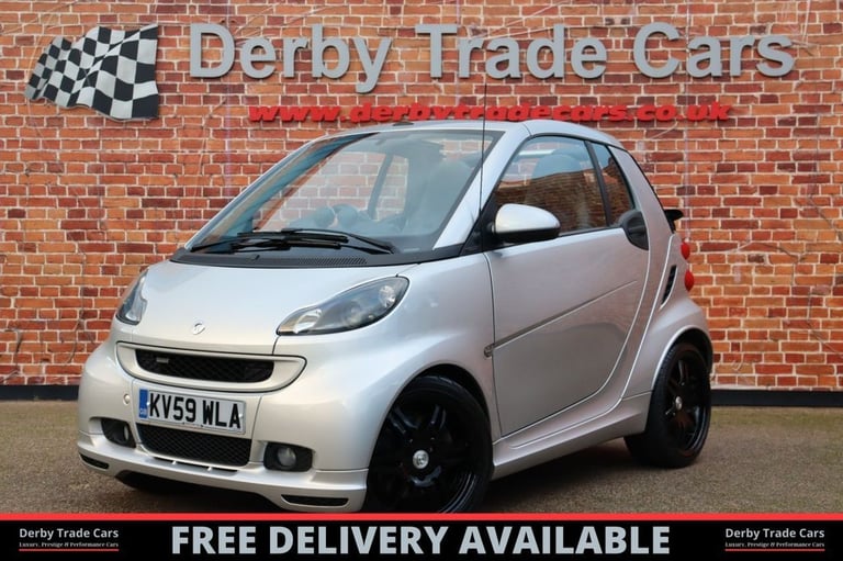 2009 59 SMART FORTWO 1.0 BRABUS CABRIOLET 2DR PETROL AUTO EURO 4 (98 BHP)