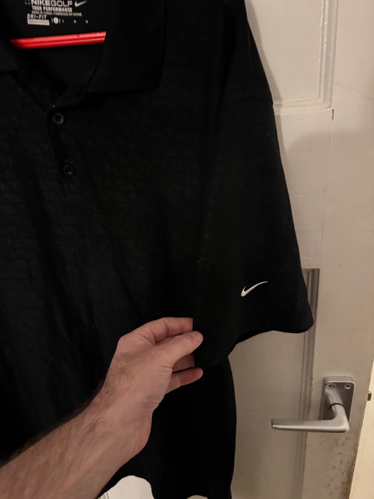 NIKE GOLF  POLO DRI-FIT SIZE LARGE SPORT 