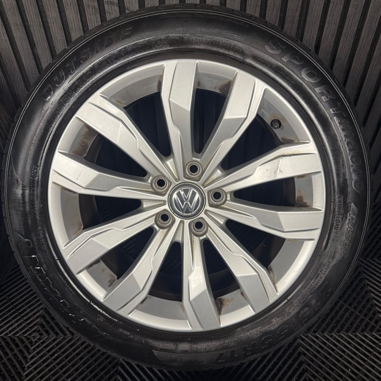 17'' GENUINE VW T-ROC ALLOY WHEELS TYRES ALLOYS KULMBACH