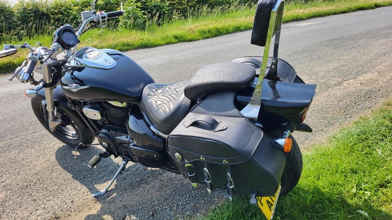 2007 07 SUZUKI VZ 800 K6 MARAUDER VZ800 INTRUDER VL800 CUSTOM XVS CRUISER BLACK