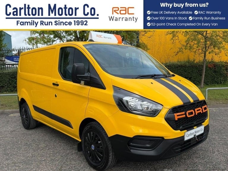 2021 Ford Transit Custom 2.0 EcoBlue 130ps Low Roof Leader Van PANEL VAN DIESEL 