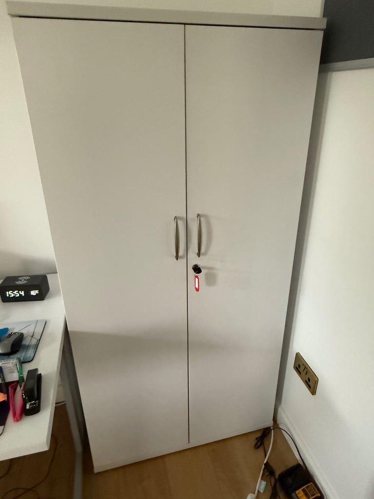 image for White office cabinet 