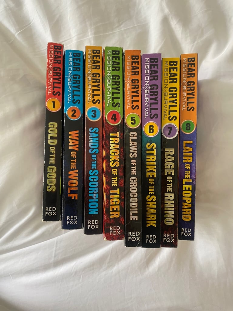 image for Full set Bear Grylls Mission Survival books