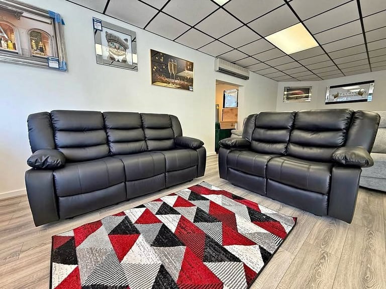 Brand new Roma Recliner 3 Seater & 2 Seater Sofa || Roma Recliner Corner Sofa for Sale 