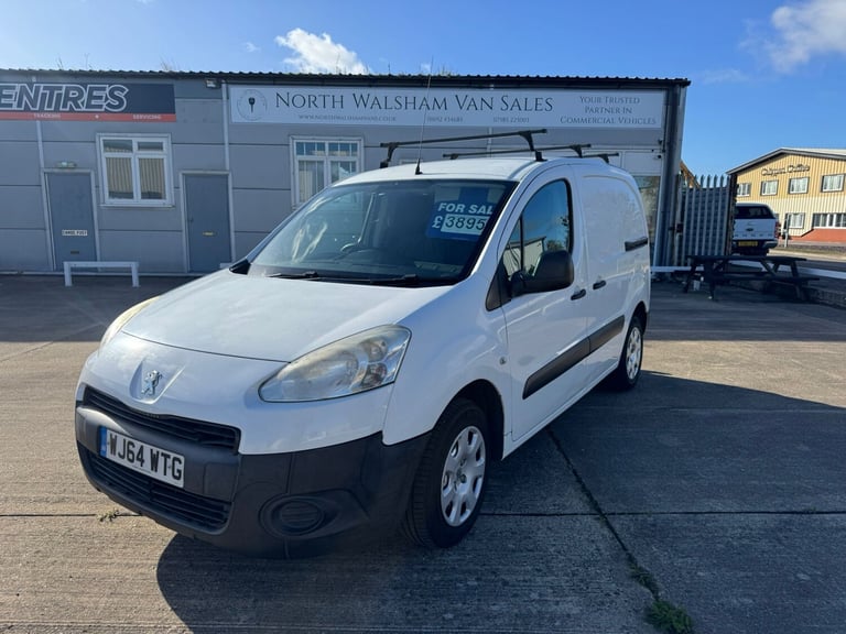 2014 Peugeot Partner 850 1.6 HDi 92 Professional Van PANEL VAN Diesel Manual