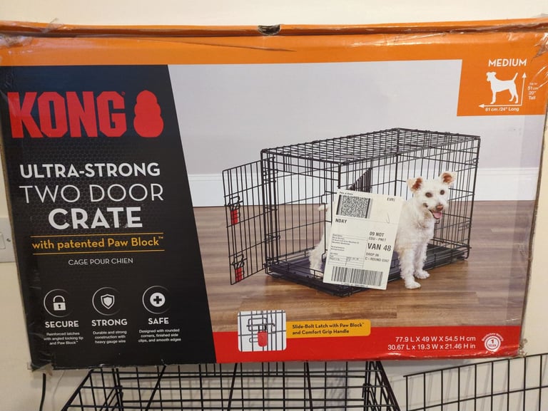 Kong Medium Two Door Crate