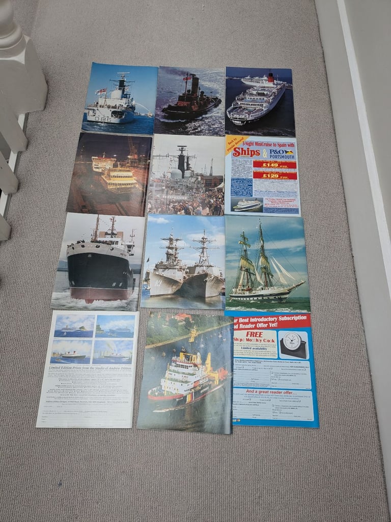 Ships Monthly magazine Bundle 74 issues 1998-2004 OTO