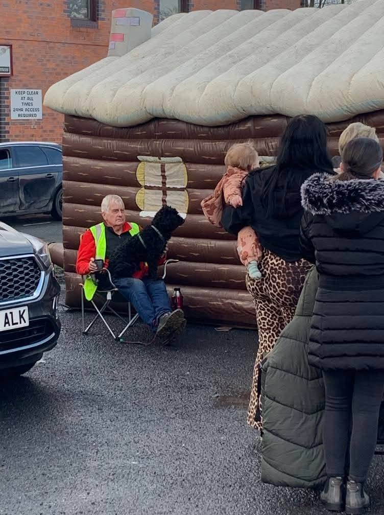 Santa's Grotto Heavy duty Inflatable 