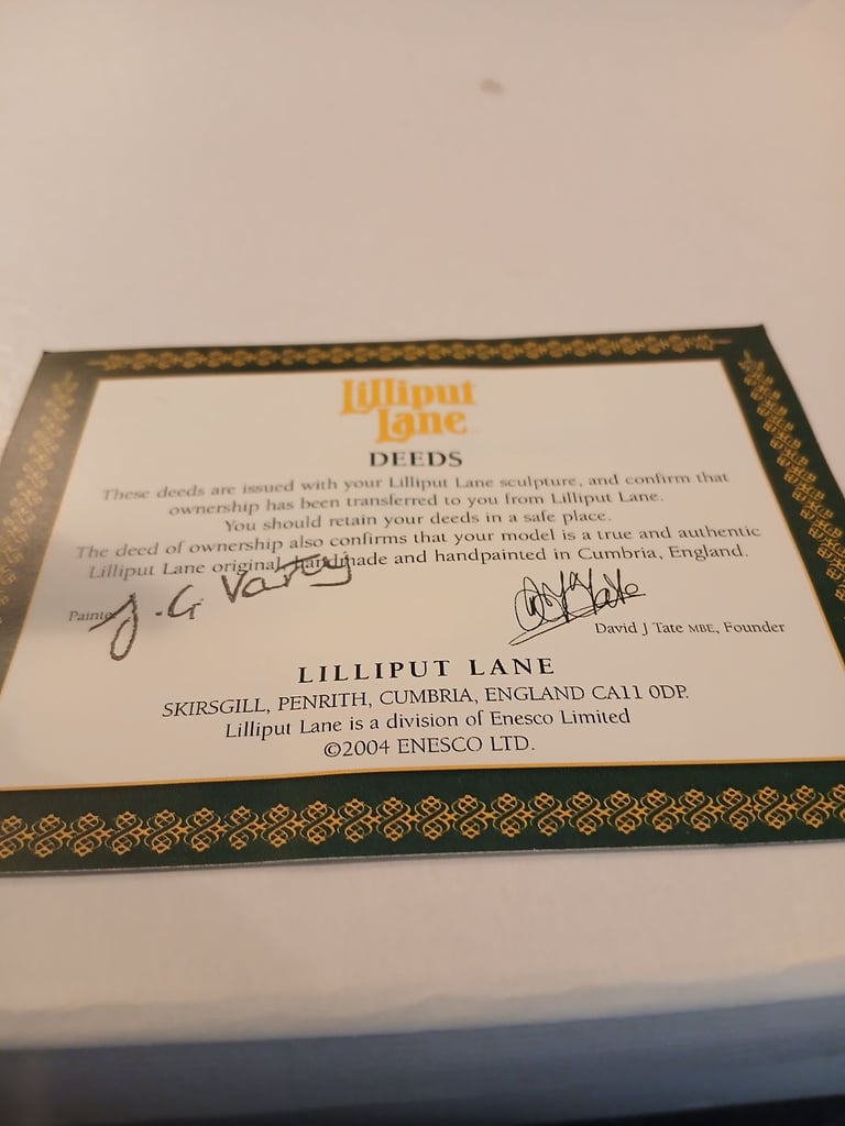 Lilliput lane Cottage 