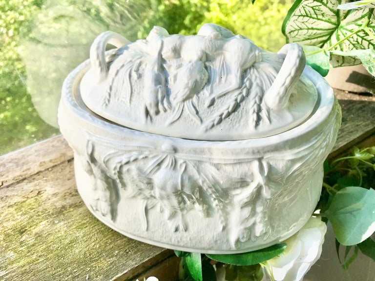 Port Meirion Gamekeepers antique vintage oven dish