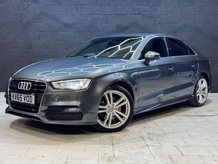 2015 Audi A3 2.0 A3 S Line TDI Quattro Semi-Auto 4WD 4dr Saloon Diesel Automatic