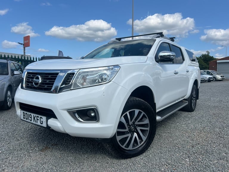2019 NISSAN NAVARA Double Cab Pick Up Tekna 2.3dCi 190 4WD Auto LEATHER 101k