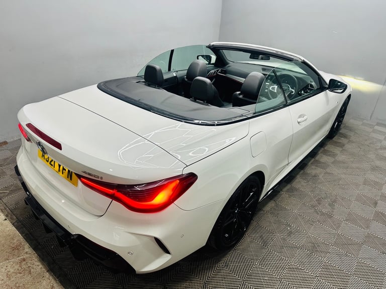 2021 BMW 4 Series 420i M Sport 2dr Step Auto CONVERTIBLE Petrol Automatic