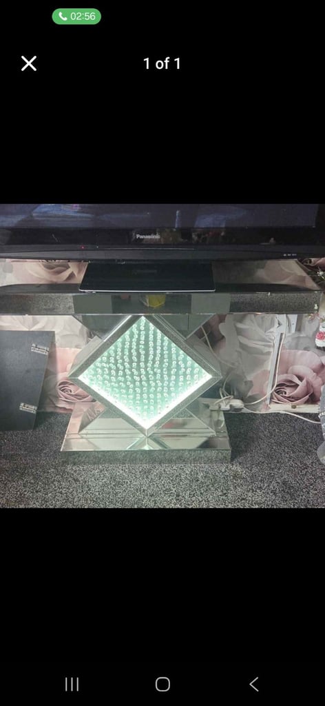 Mirrored light up table