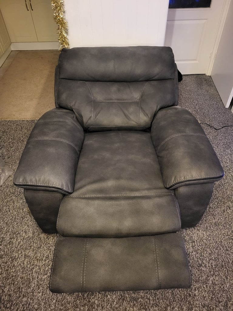 DFS Electric Recliner Sofa and Chair