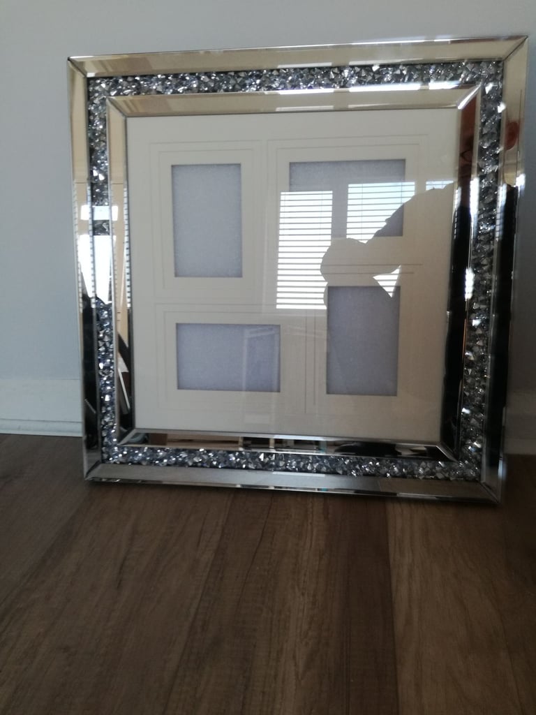 image for Crushed Crystal Wall-Hanging Picture Frame