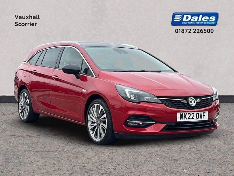 image for 2022 Vauxhall Astra Astra 1.2 Turbo 145 Griffin Edition 5Dr Estate Estate Petrol Manual
