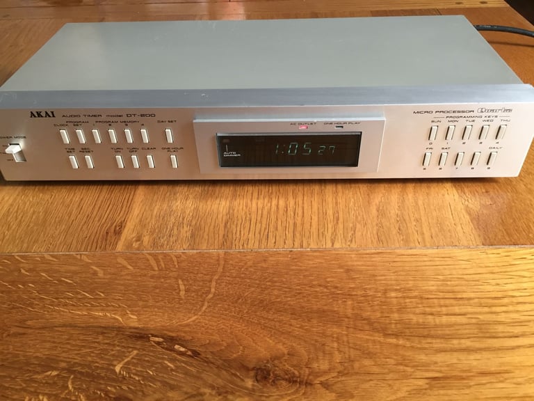 image for AKAI DT200 timer with Operator’s Manual