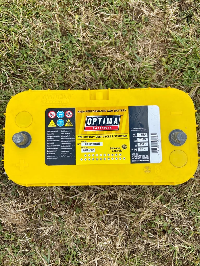 OPTIMA YELLOW TOP BATTERY 975CCA