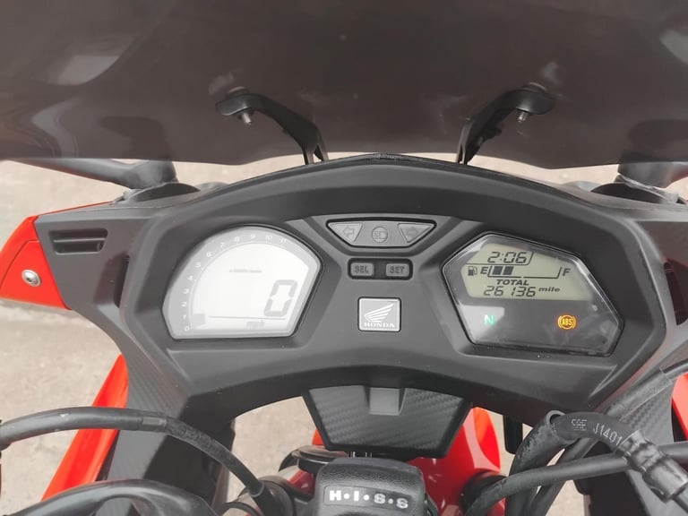 2015 15 HONDA CBR 650 FA-E CBR650 SPORTS TOURER 26k MILES NEW MOT CBR650F