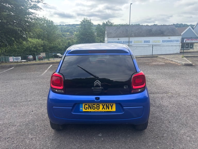 CITROEN C1 URBAN RIDE, 1.0L  2018 CHEAP INSURANCE.  4 seats, Blue, 5 Door, Hatch