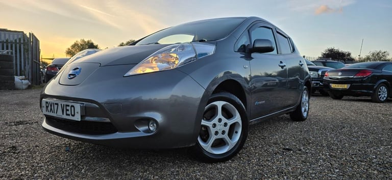 2017 NISAN LEAF 80KW ACENTA 30K WH 5 DOOR HATCH AUTOMATIC GREY ULEZ FREE