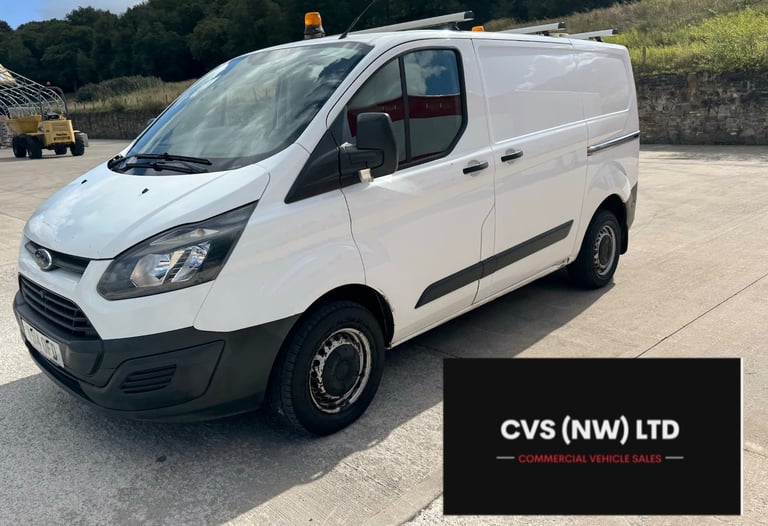 2014 FORD TRANSIT CUSTOM SWB L1 TWIN SIDE DOORS DIRECT COUNCIL PRICE + VAT 