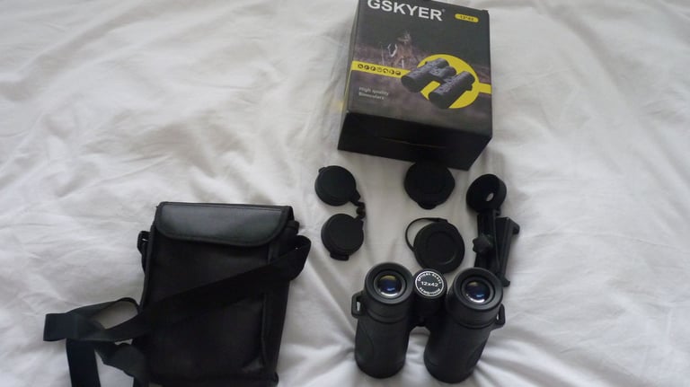 image for BINOCULARS 12x42 BAK4 PRISMS FMC Waterproof.