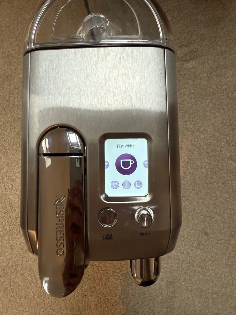 SAGE nespresso creatista plus coffee machine boxed 