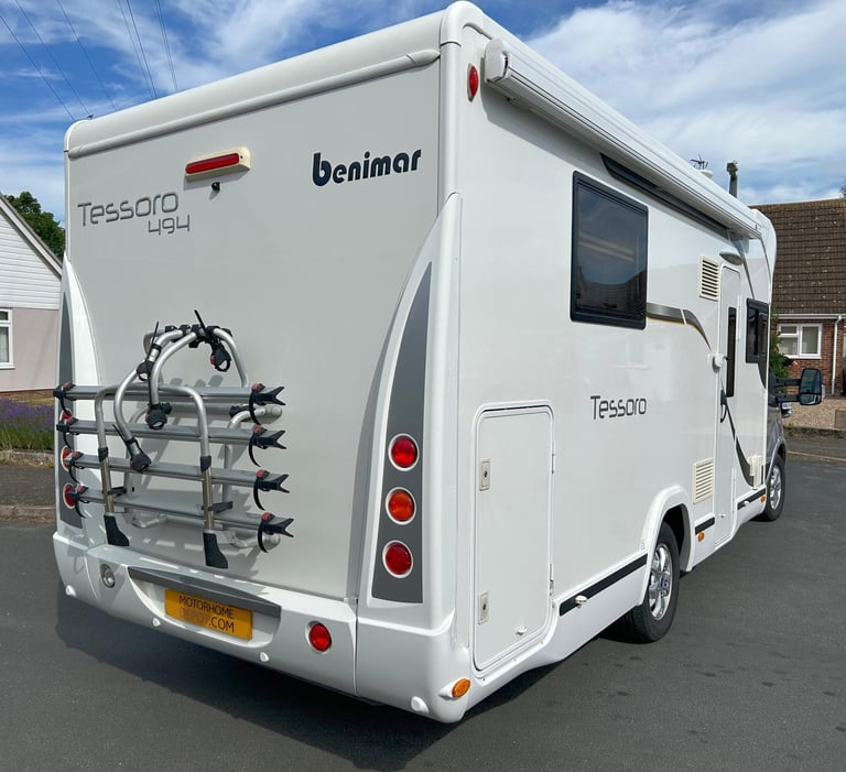 Benimar Tessoro 494 Motorhome For Sale, Garage, Island Bed, Electric Bed, Solar