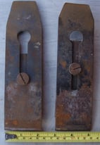 2 x Wood Plane Blades as per attached photos