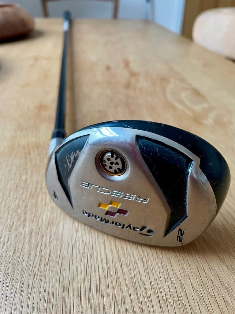 Taylormade Rescue #4 Hybrid / 22 Degree / Regular Flex Aldila Reax 65 Shaft