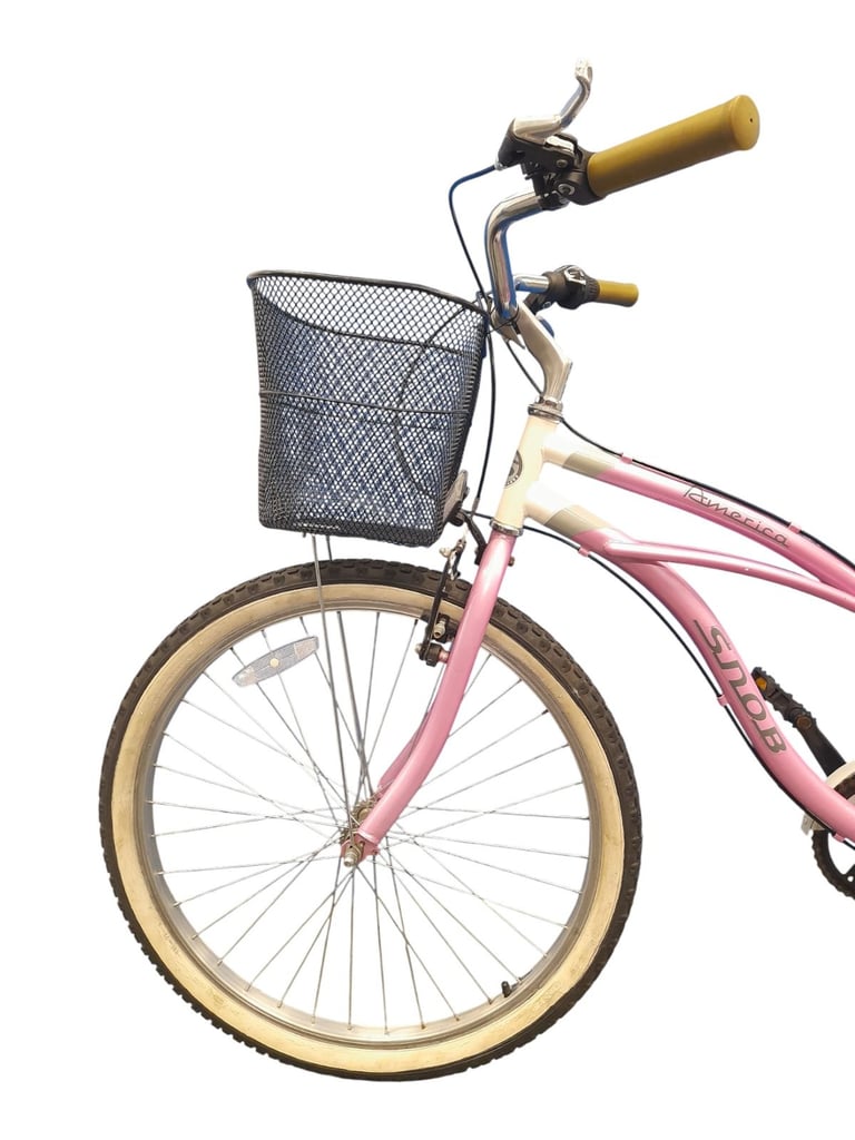 America Snob Ladies Bicycle with Basket and Back Penniers Rack - Student Discount Available