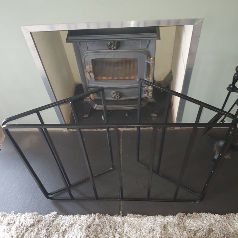 Woodburner fire guard 